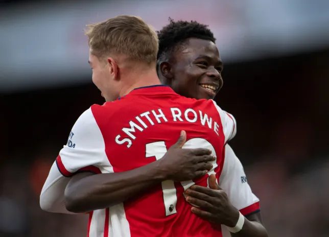 Bukayo Saka expresses heartfelt message to former Arsenal teammate Emile Smith Rowe