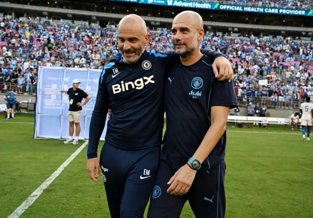 Pep Guardiola addresses Chelsea's worries about Enzo Maresca following Manchester City's victory