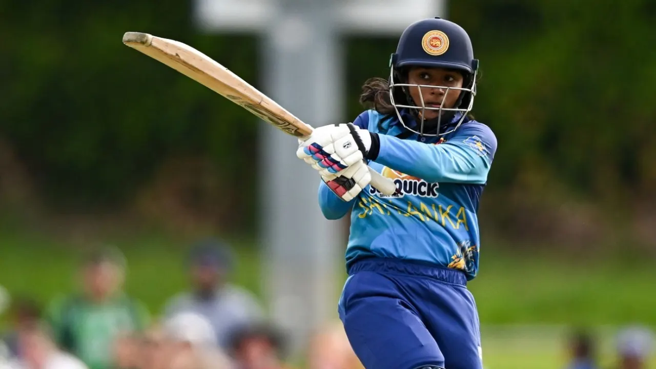 Harshitha Samarawickrama's brilliant knock of 86* propels Sri Lanka to a commanding victory