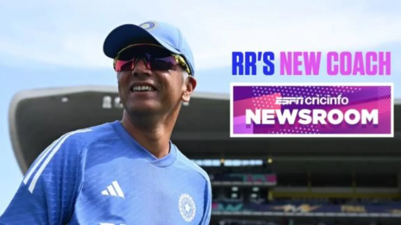 Introducing the new head coach of Rajasthan Royals - Rahul Dravid