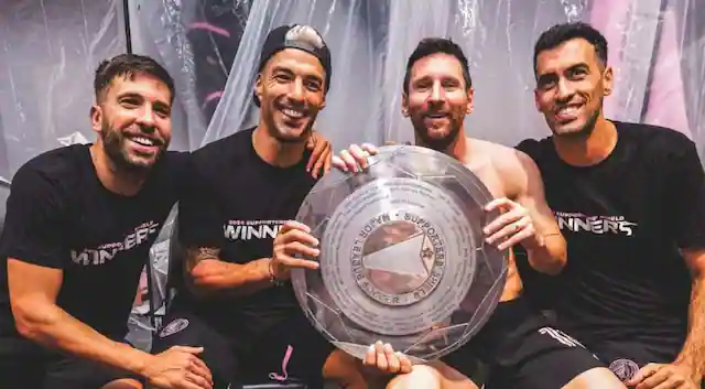 Inter Miamiâ€™s Lionel Messi clinches 46th career trophy with MLS Supporter Shield victory