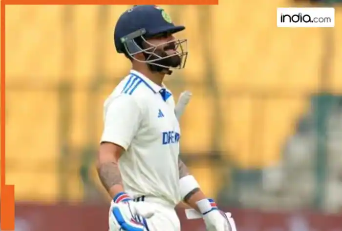 WATCH: Virat Kohli's unexpected dismissal on the last ball of Day 3 in the 2024 India vs New Zealand 1st Test