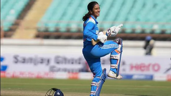 Jemimah's First Century Powers India to ODI Series Victory against Ireland